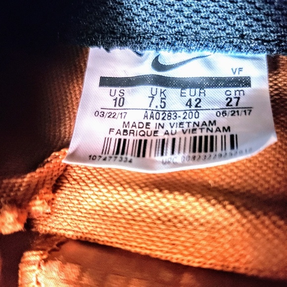 NEW Nike Lunar Force 1 Duckboot Cider (W) Sz 7, 10 - Picture 8 of 8